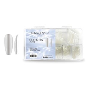 Tips – Coffin Clear 500 unidades