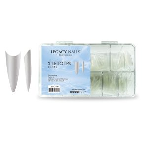 Tips – Stiletto Clear 500 unidades
