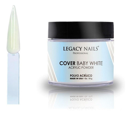 POLVO ACRILICO COVER BABY WHITE 30G