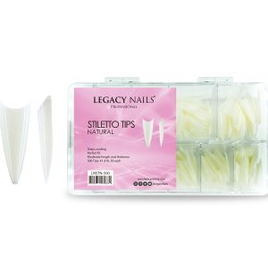 Tips – Stiletto Naturales 500 unidades