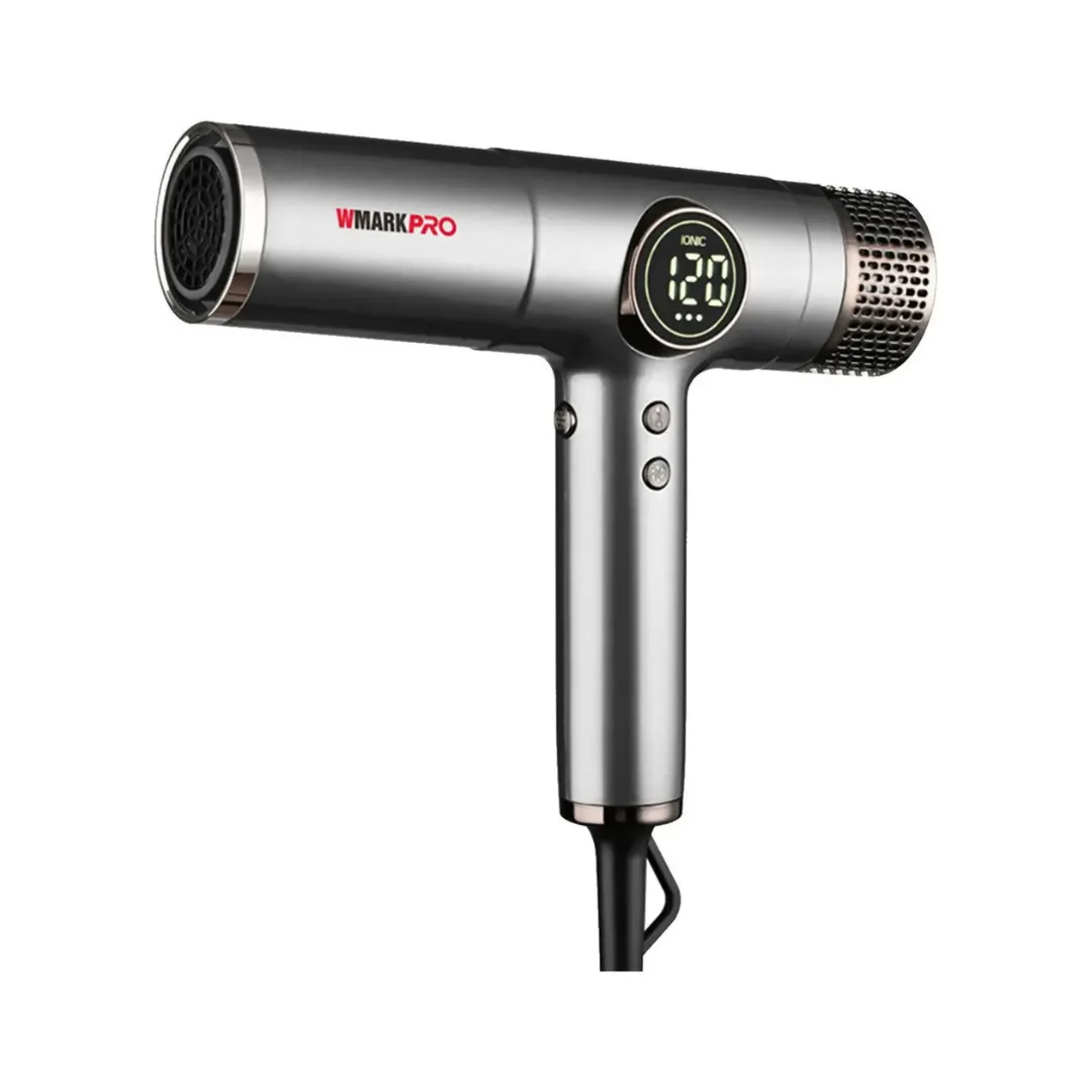 Secador Profesional WMARK PRO 2100W Iónico con Pantalla LCD